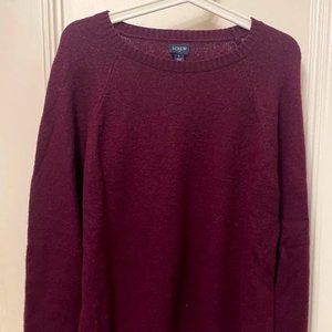 Classic Maroon J.Crew Sweater